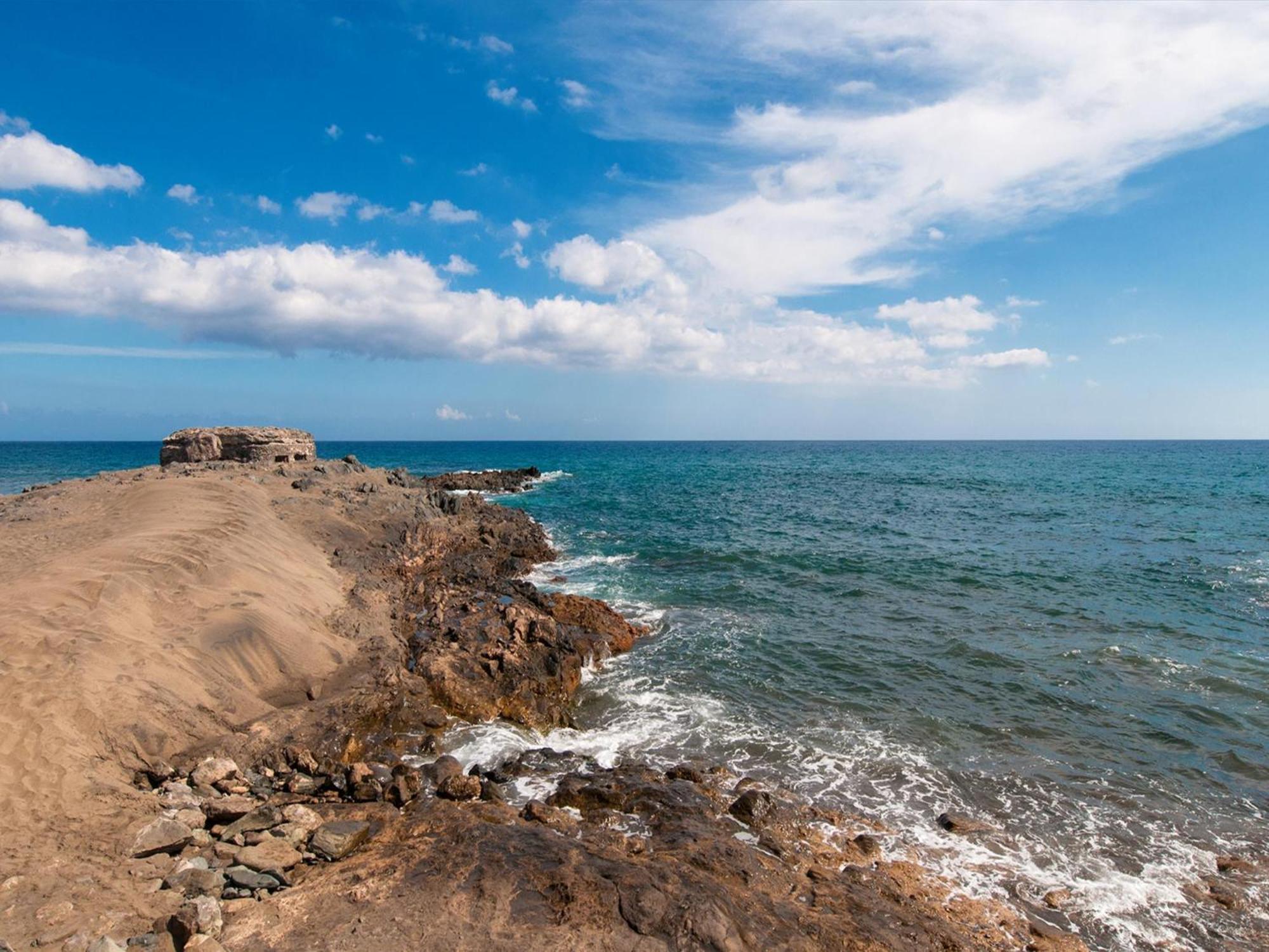 Atico Apartamento Las Burras Playa San Agustin  Exterior photo