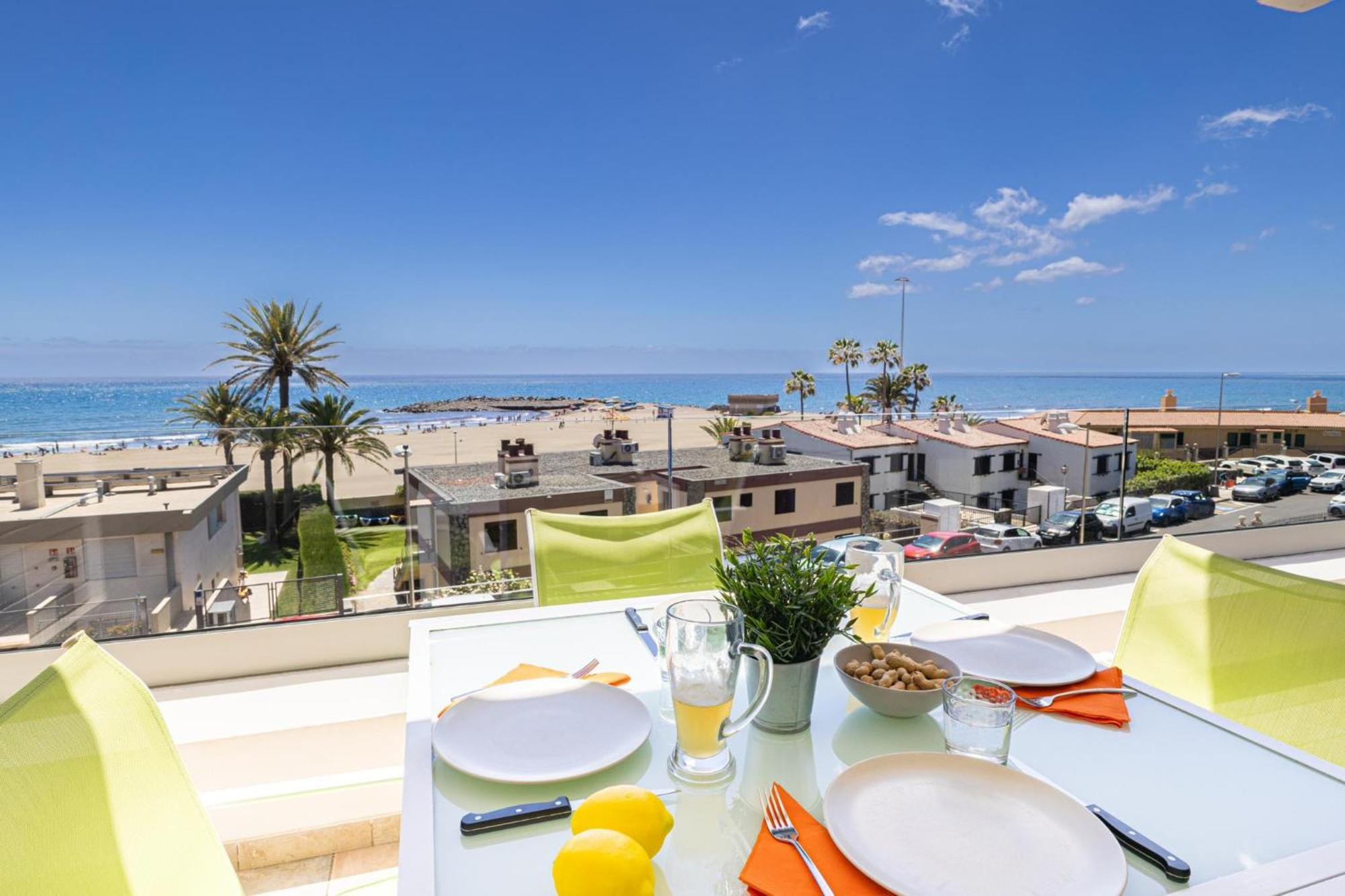 Atico Apartamento Las Burras Playa San Agustin  Exterior photo